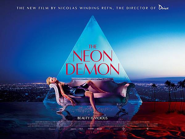 《霓虹惡魔》The Neon Demon電影海報