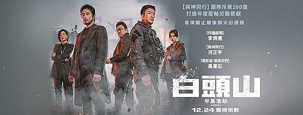 《白頭山：半島浩劫》Ashfall電影海報