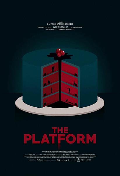 《絕命大平台》The Platform海報
