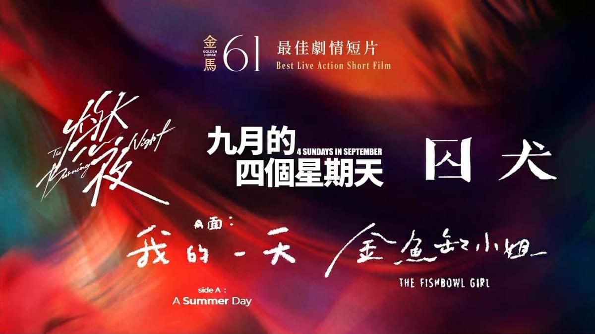 2024第61屆金馬獎入圍得獎名單,四大獎項臺灣全面潰敗 - 第4張圖 2024第61屆金馬獎入圍得獎名單,四大獎項臺灣全面潰敗