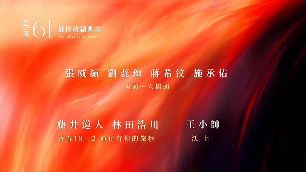 2024第61屆金馬獎入圍得獎名單,四大獎項臺灣全面潰敗 - 第15張圖 2024第61屆金馬獎入圍得獎名單,四大獎項臺灣全面潰敗